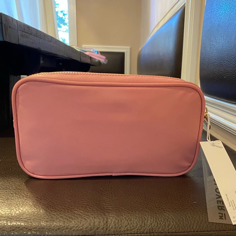 Stoney Clover Lane Mauve Clear front pouch brand new with tags sold out! - Picture 2 of 3